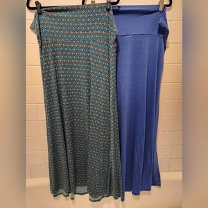 Lularoe 2 Maxi skirts 3XL